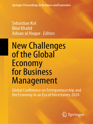 cover image of New Challenges of the Global Economy for Business Management